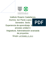 Administracion Avanzada Deproyectos EA - U2