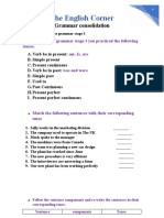 Grammar Consolidation Worksheets