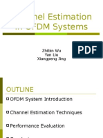 Channel Estimation in Ofdm