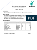 данные PETRONAS TUTELA TRANSMISSION GIE