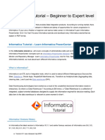 Informatica Tutorial