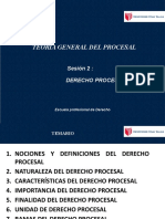 2° Derecho Procesal