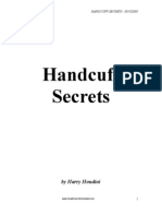 Handcuff Secrets - Houdini