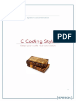 Epitech C Coding Style