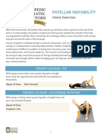 Oah Patellar Instability Exercises
