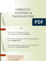 Sambayan Santinig Tagataguyod Lecture