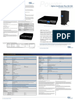 Andmeleht Alpha Continuity Plus 6kW 10kW