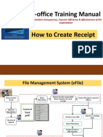 Inroduction & Receipt Creation