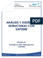 Sesión 01-Interfaz Del Programa Sap2000