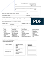 Medical History Form 10