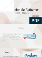 Combinación de Esfuerzos Torsión y Flexión