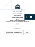 Assignment Munakahat TLC6 Muhammad Adib and Aiman Faiz Wilayah