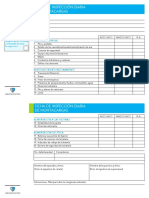 Ficha de Inspeccion Diaria de Montacargas