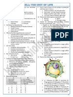 8 Cell - The Unit of Life - Entrance Questions-1