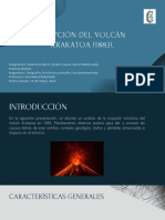 Presentación Erupción Del Volcán Krakatoa 1883