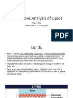 Qualitative Analysis of Lipids Lecture