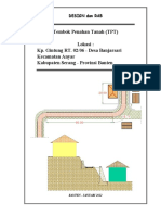 Desain & RAB TPT Banjarsari - Kp. Gintung