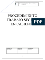 Procedimiento Trabajo Seguro en Caliente Formas