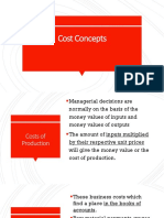 Economics-Cost Theory