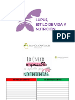 LUPUS Estilo de Vida y Nutircion en Equilibrio