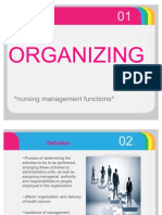 Organizing: Nursing Management Function (Nursingadmin1)