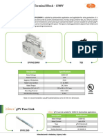 Fuse Terminal Block - 1500V