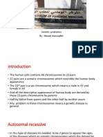 Genetic $yndromes by Husam Shawaqfeh