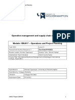 Operation Management and Supply Chain of Samsung