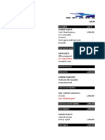 Financials For Spare Doctor Project