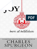 La Joie Est Née À - Bethlehem - 19 - Sermons de Noël Du Ministère de Charles Spurgeon