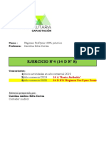 Ejercicio #4 Ex 14 A + 14 D N°8