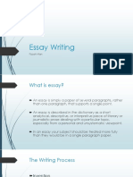 Essay Writing