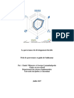 Fiche de Gouvernance Et Guide de L'utilisateur VF - 2017