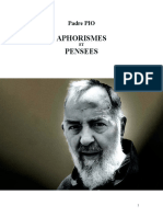 C Padre Pio Aphorismes Et Pensées Du Padre Pio