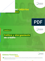 Sesión 2 - Analista de Creditos y Cobranzas