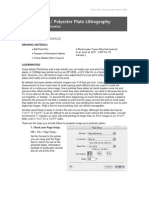 HP 5000 Polyester Plate Instructions