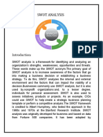 Swot Analysis