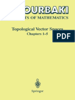 Top Vector Space-Bourbaki