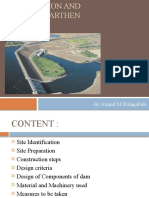 Construction and Design Criteria Earthen Dams