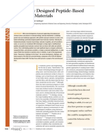 Genetically Designed Peptide-Based Molecular Materials: VOL. 3 No. 7 Tamerler and Sarikaya