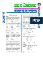 Ejercicios de Poligonos para Cuarto de Secundaria