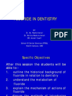 Fluoride in Dentistry