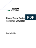 Powerterm Series Terminal Emulator: User'S Guide