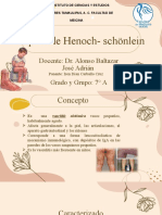 Purpura de Henoch Scholein