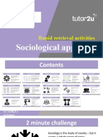 Activities Sociological Approach