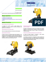 Instructivo Tronzadora PDF