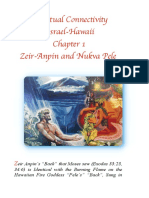 Spiritual Connectivity Israel Hawaii Chapter 1 Zeir Anpin and Nukva Pele