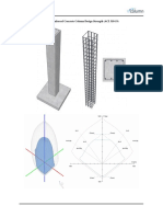 Interaction Diagram Tied Reinforced Concrete Column Design Strength ACI 318 19