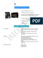 Biostar B450MH Spec