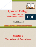 Operations Management